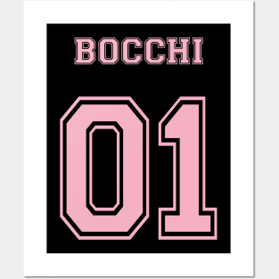 BOCCHI THE ROCK: 01 BOCCHI FRONT AND BACK PRINT Posters and Art
